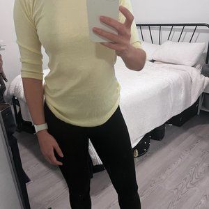 Michael Stars Dora Shine 3/4 Sleeve Tee